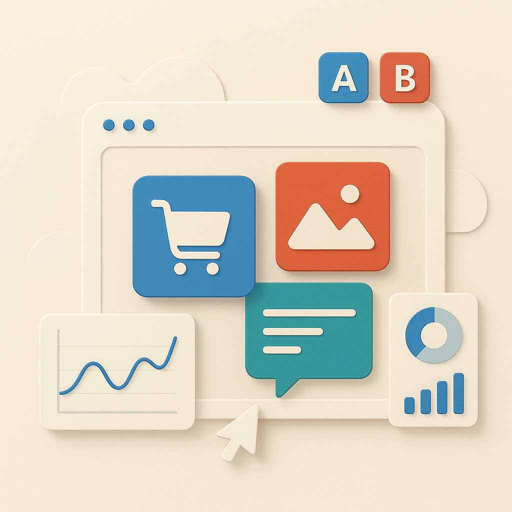 Merchandising canvas with drag handles and insights